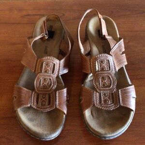 Brown Leather Sandals